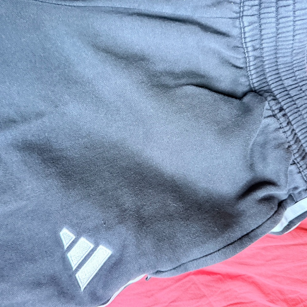 2 pair Adidas  Black Track Pants - Picture 4 of 15